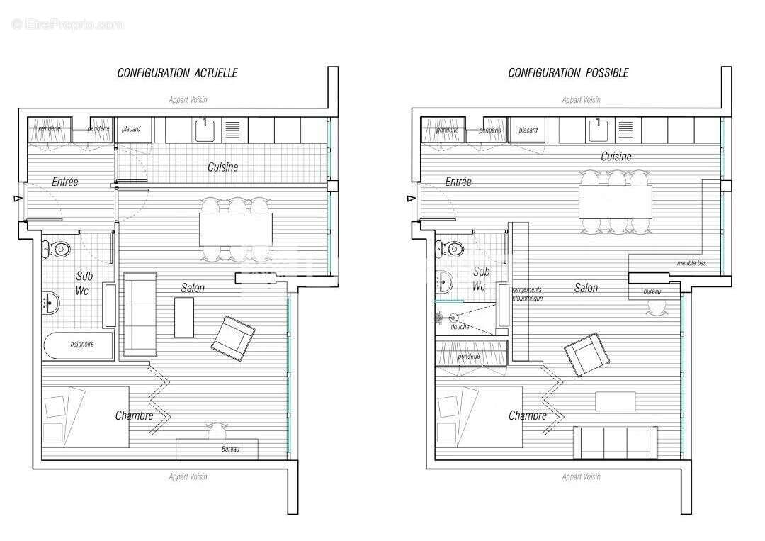 Appartement à PARIS-13E