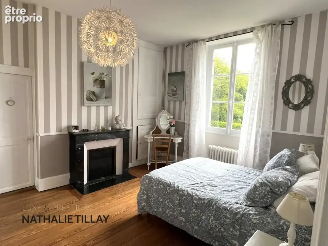Saint-Jean-le-Blanc, proche Orleans, à vendre, maison de Maitre du XIXème de 423 m² habitables, avec piscine, parc arboré de 4 6 - photo 19