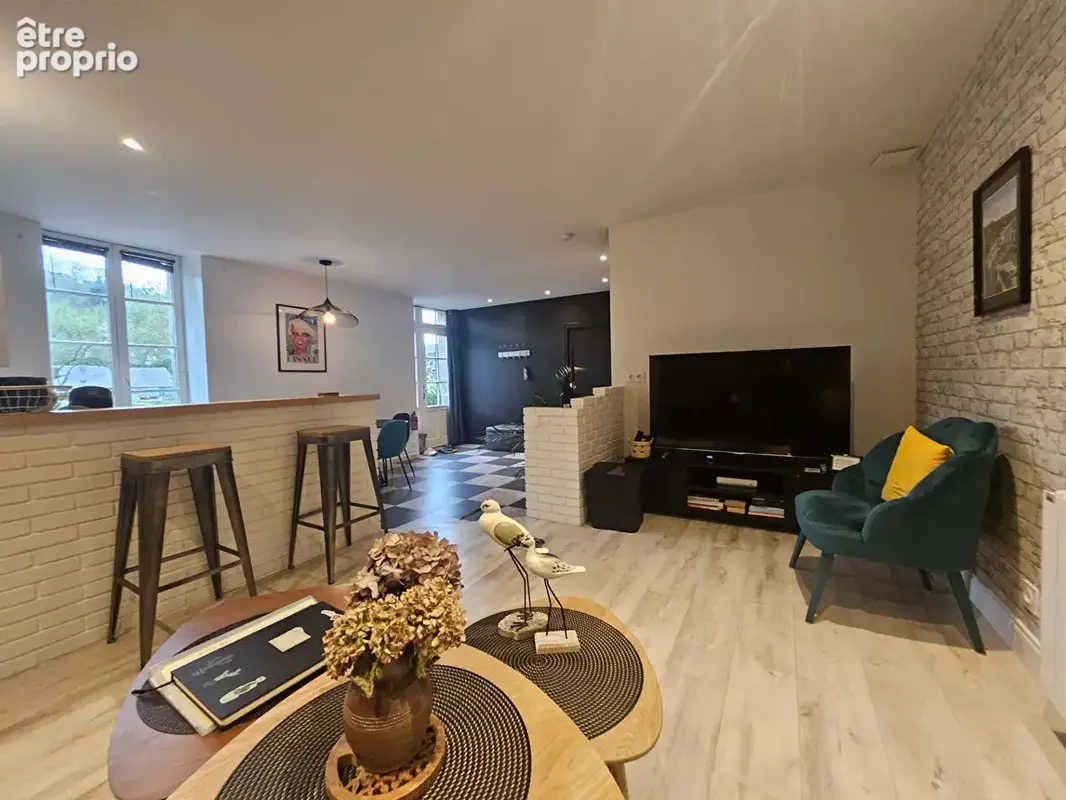 Au port de Dinan : Appartement meublé avec terrasses et  sa vue Rance ! - photo 16