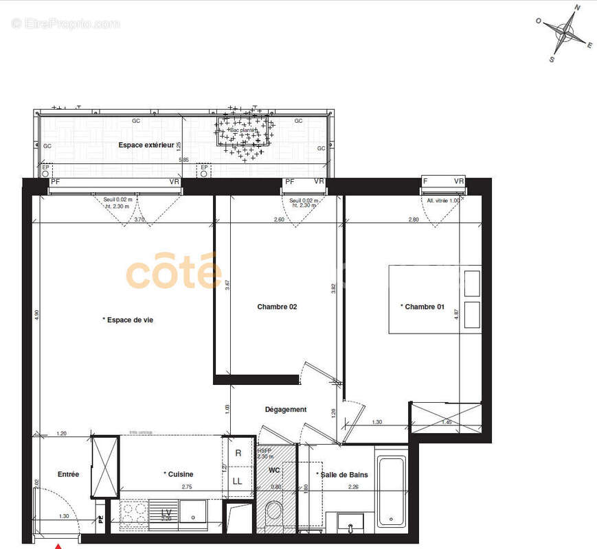 Appartement à ASNIERES-SUR-SEINE