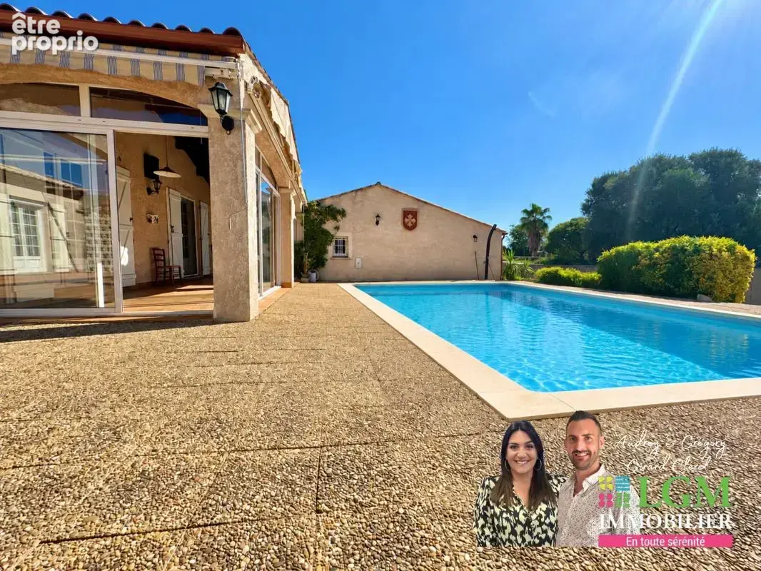 FABRÈGUES – 165 m² • 5 chambres • Piscine • Plus de 1000 m² au calme absolu - photo 1
