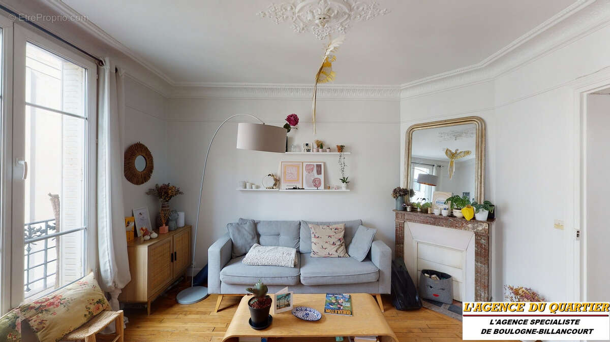 Appartement à BOULOGNE-BILLANCOURT