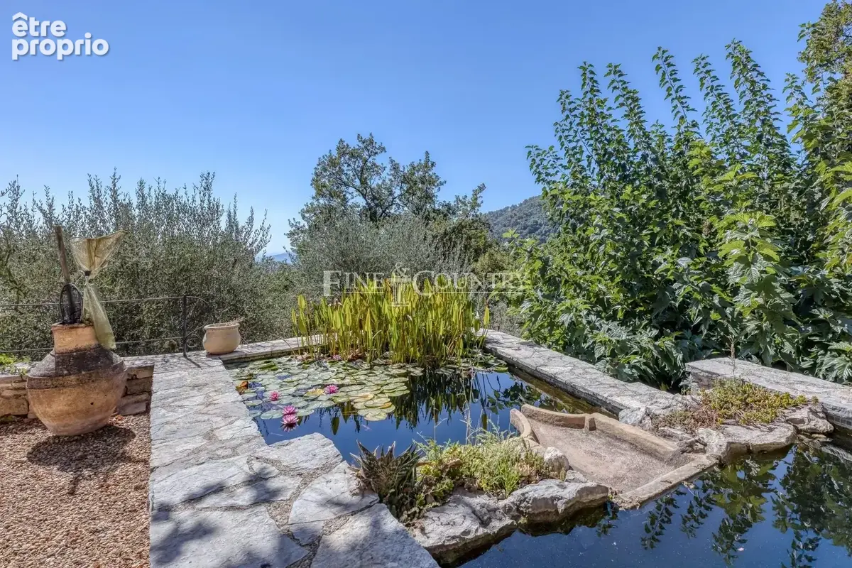 Bastide à vendre Grasse vue mer - photo 8