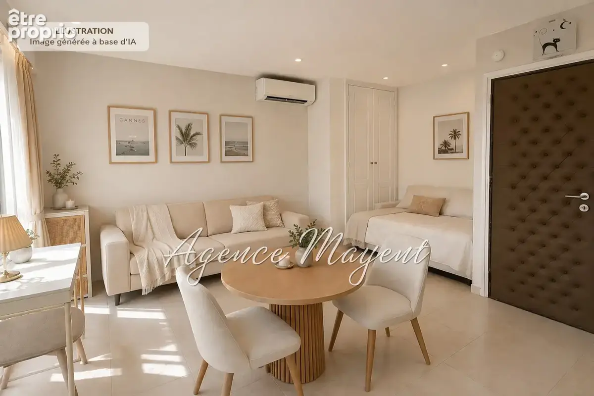 Appartement 21 m² à Cannes  - photo 2