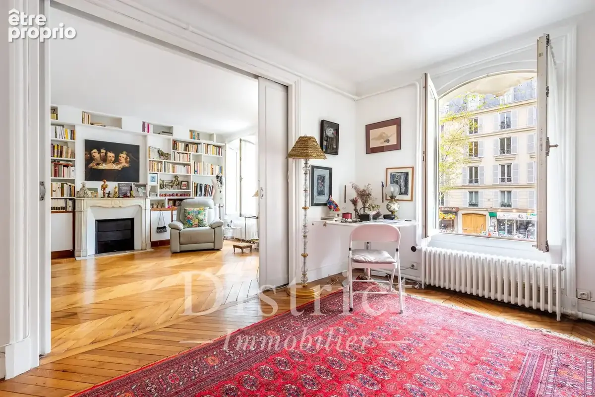 Bd de Courcelles - Viager occupé sans rente. 4 pièces de 83m² - photo 3