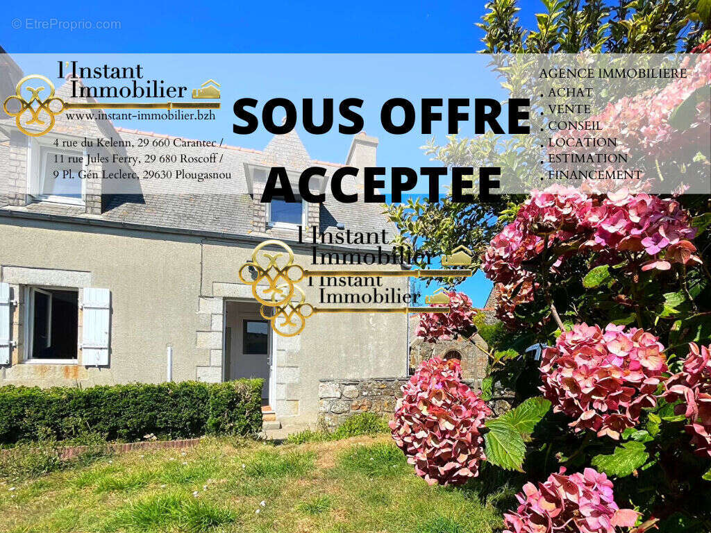 Maison à PLOUGASNOU