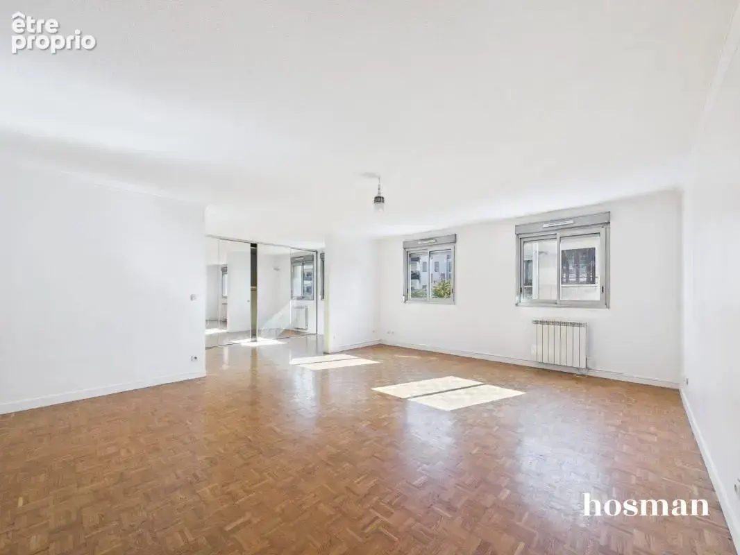 Bel et spacieux appartement familial T4/T5 de 119m2, traversant, avec balcon sur jardin et stationnement – Montchat, Lyon 3e - photo 4