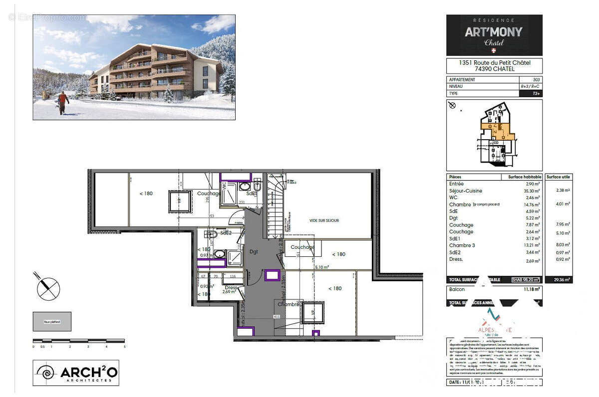 vente-programme-neuf-appartement-standing-chatel-alpesvente - Appartement à CHATEL