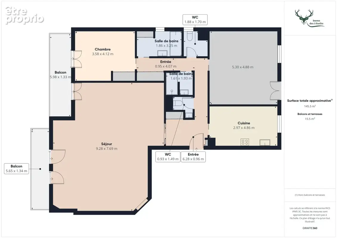 bel appartement avec vue dégagée à Senlis - photo 8