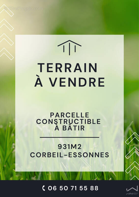 Terrain à CORBEIL-ESSONNES
