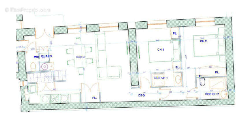 Appartement à LYON-2E