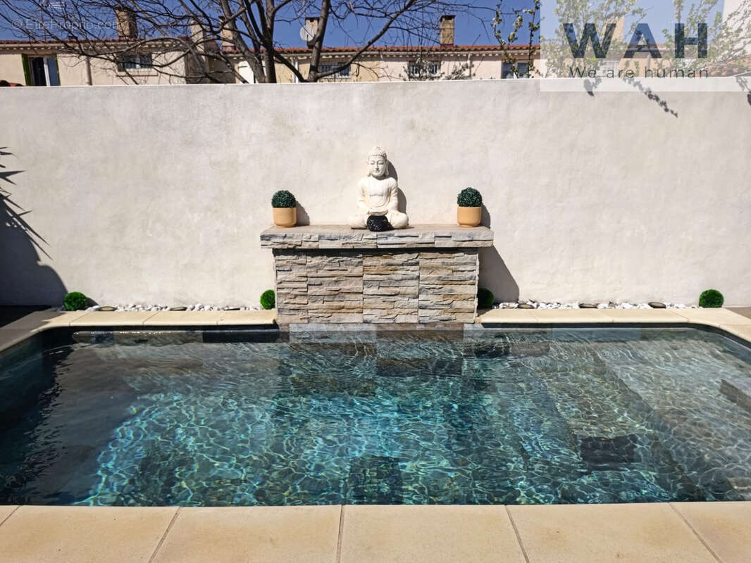 Vente maison t5 en r+1 avec jardin et piscine - lunel (34400) - photo 15