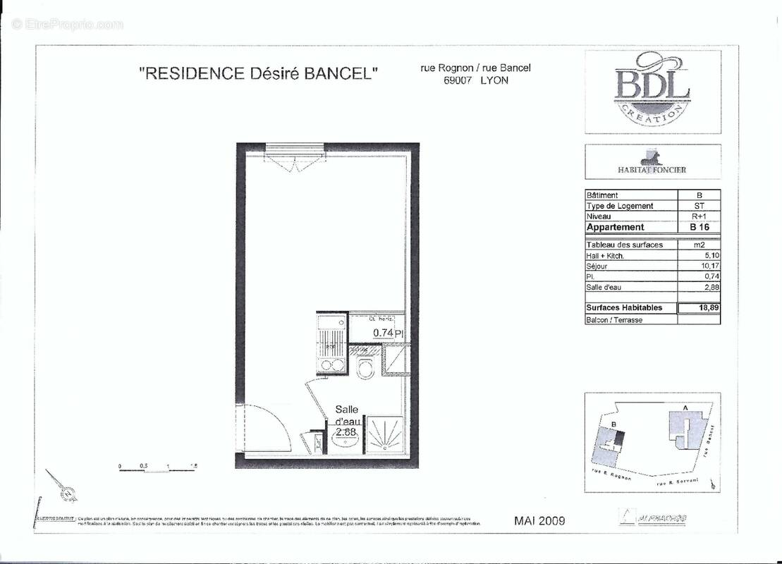 Appartement à LYON-7E