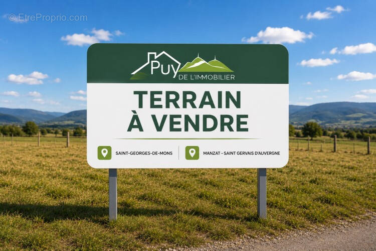 Terrain à SAINT-GEORGES-DE-MONS