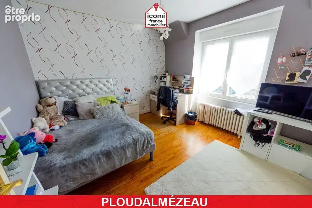 Finistere - ploudalmézeau (29830) - a vendre - appartement t5 133m² - 4 chambres - dalle beton - seul a l'etage - garage - beau  - photo 9