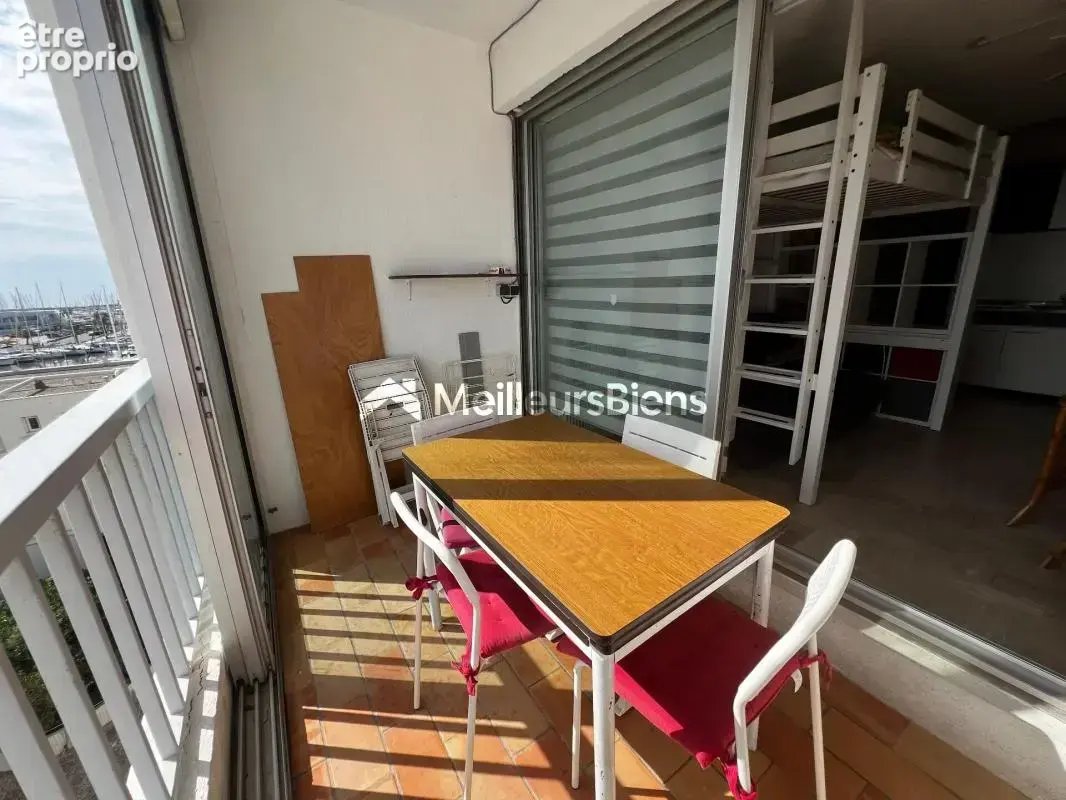 VUE MER et PORT : Studio de 26 m² au 4e étage avec cave à La Grande-Motte - photo 14