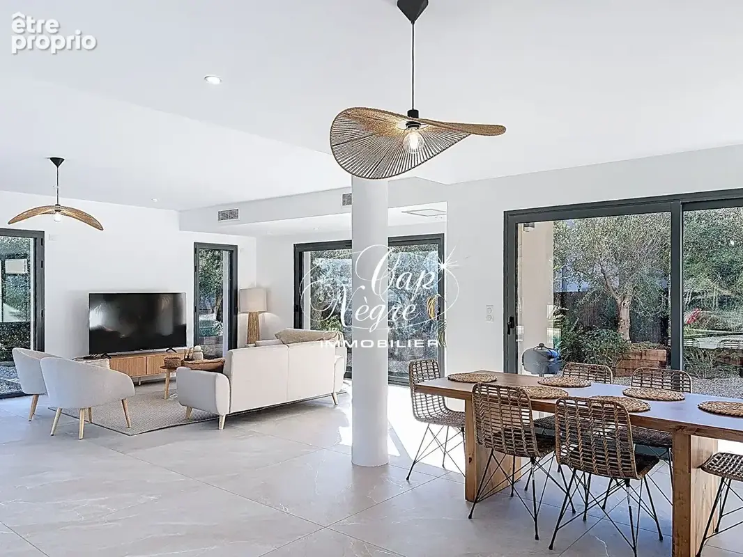 Villa neuve avec piscine et grand terrain avec collines à vendre au plan de la tour frais de notaire réduits - golfe de saint tr - photo 5