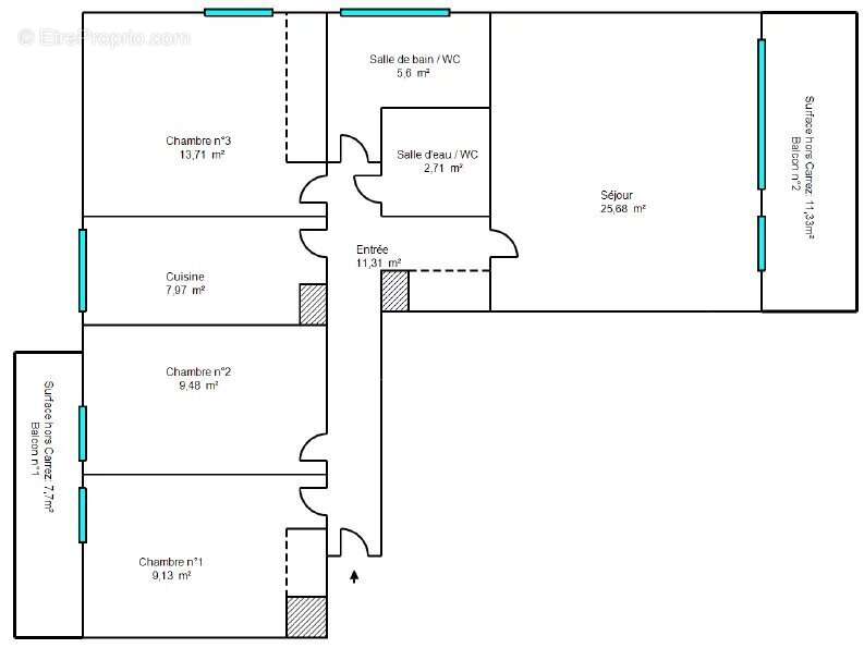 Appartement à NICE
