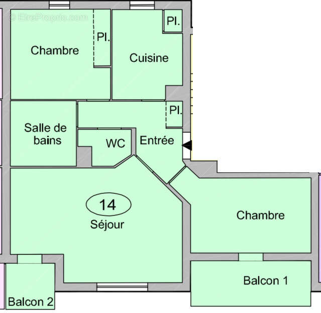 Appartement à CERGY