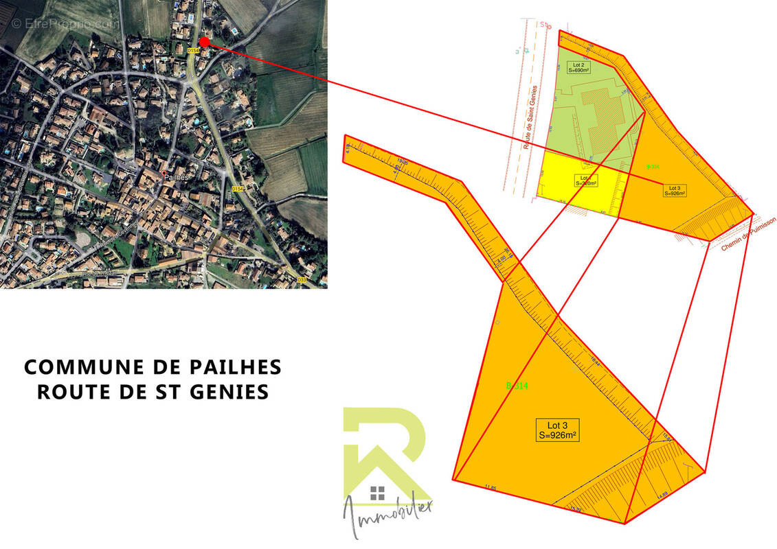 Terrain à PAILHES