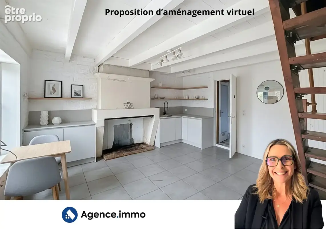 Maison 3 pièces 80 m² à vendre à Saint-Ciers-Sur-Gironde (33820) - photo 4