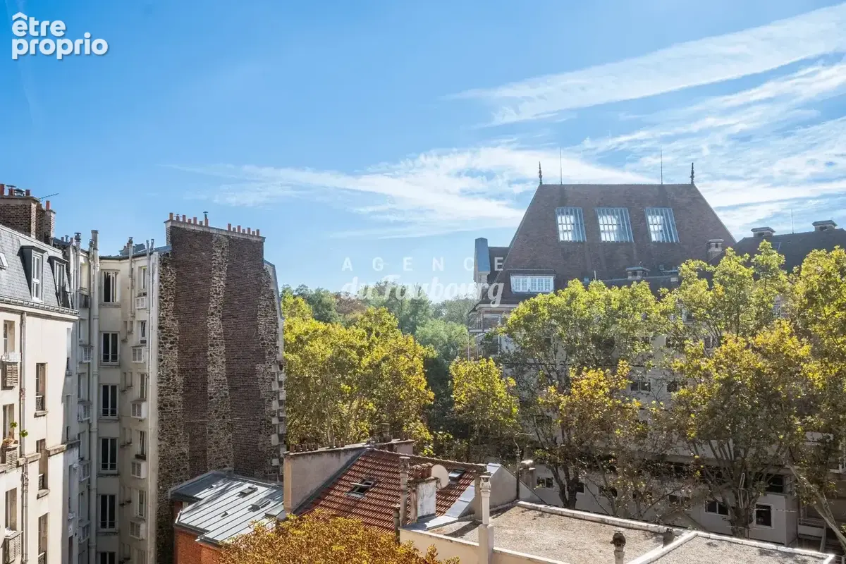 5ème étage avec asc. - vue Parc des Buttes Chaumont - photo 2