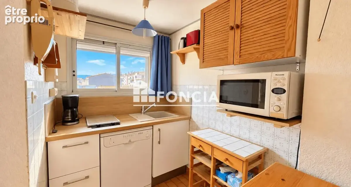 Exclusivite - canet plage – t2 traversant 39,65 m² – 3ᵉ étage – balcon sud – aperçu mer – cellier - photo 7
