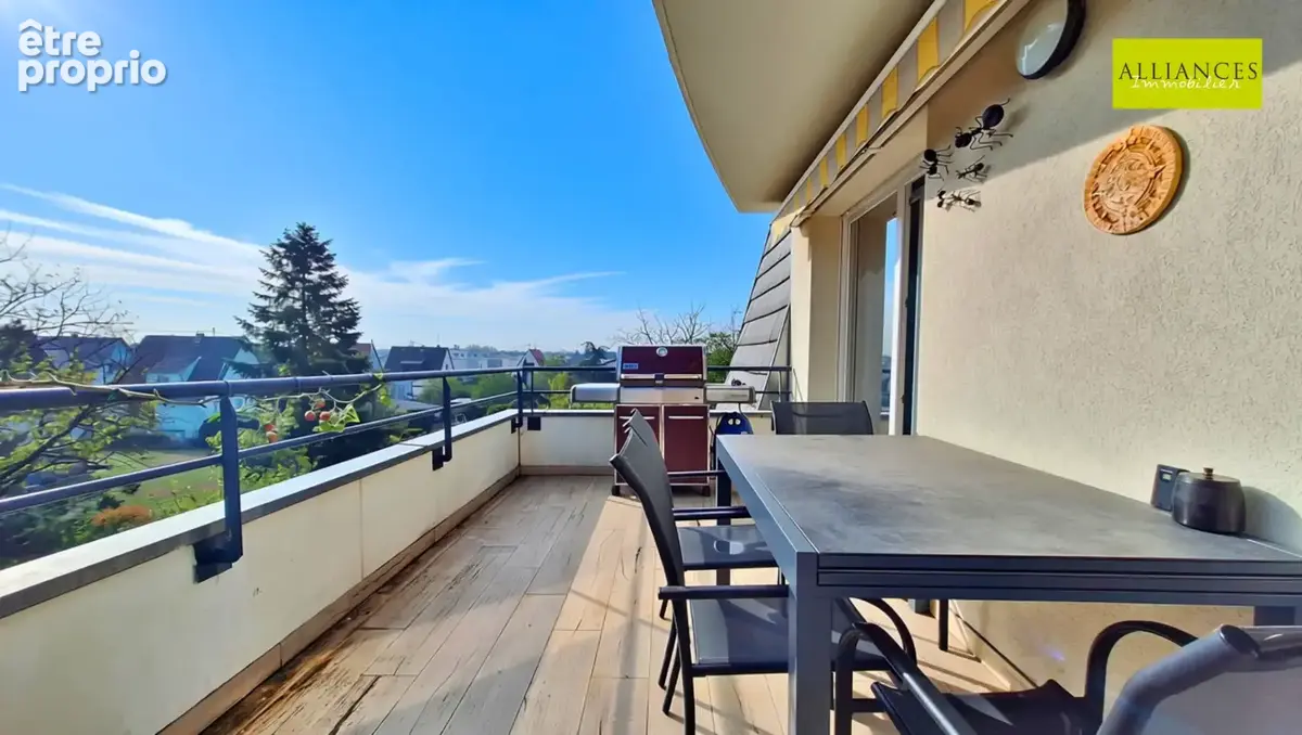 Appartement avec balcon, garage et cave - photo 1
