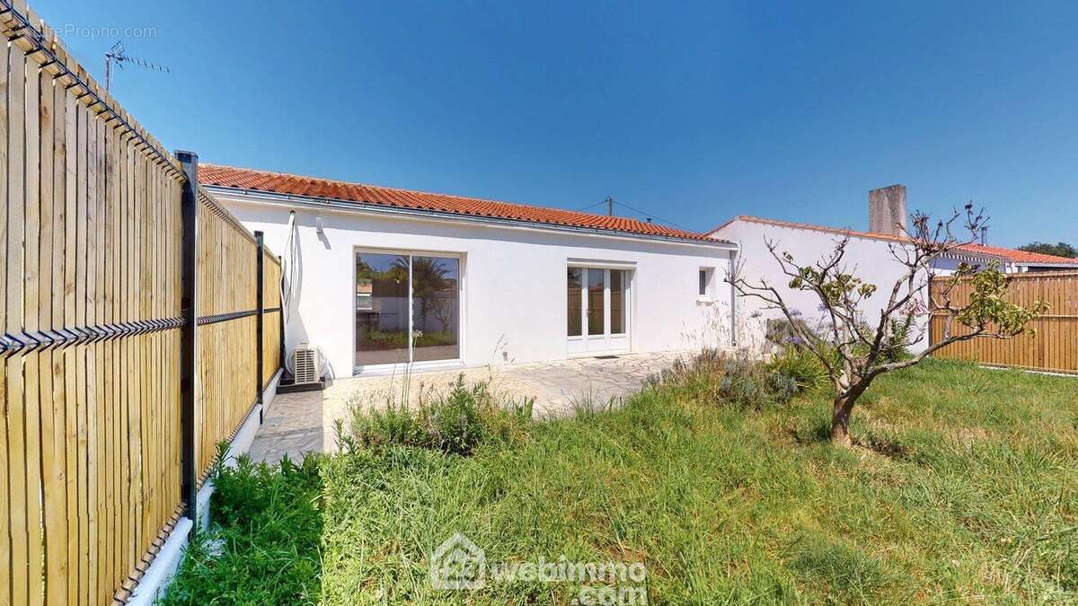 Façade Sud - Maison à JARD-SUR-MER