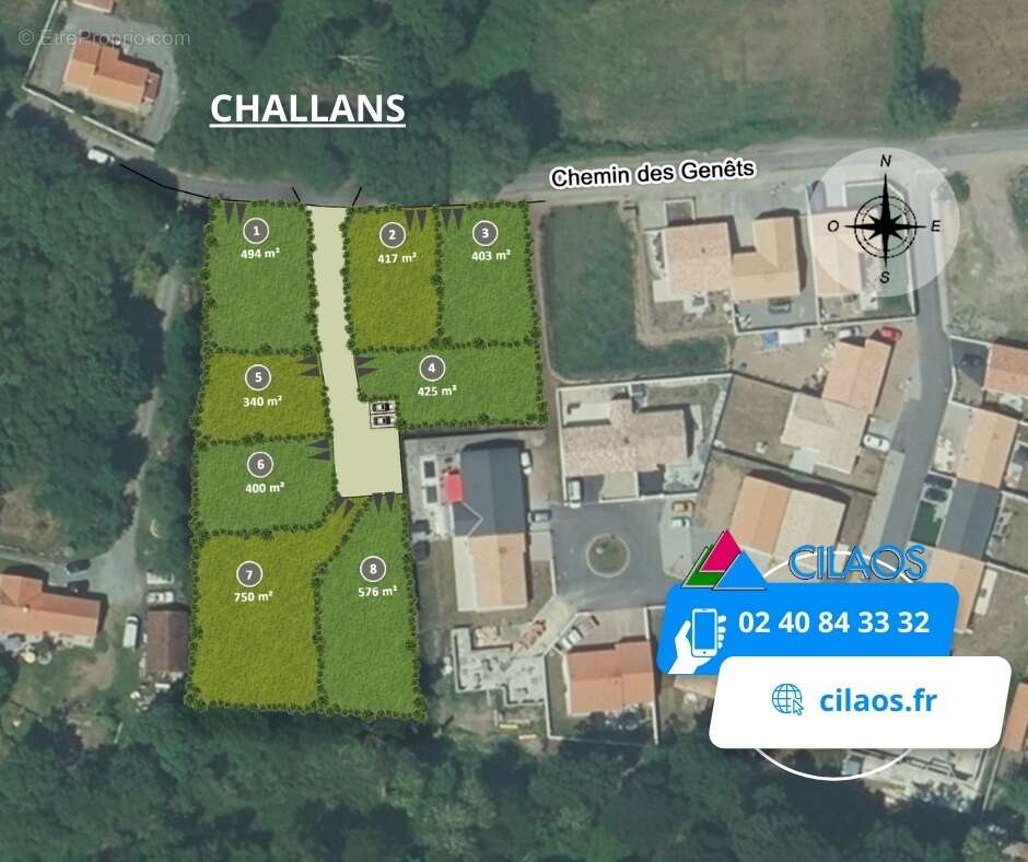 Terrain à CHALLANS