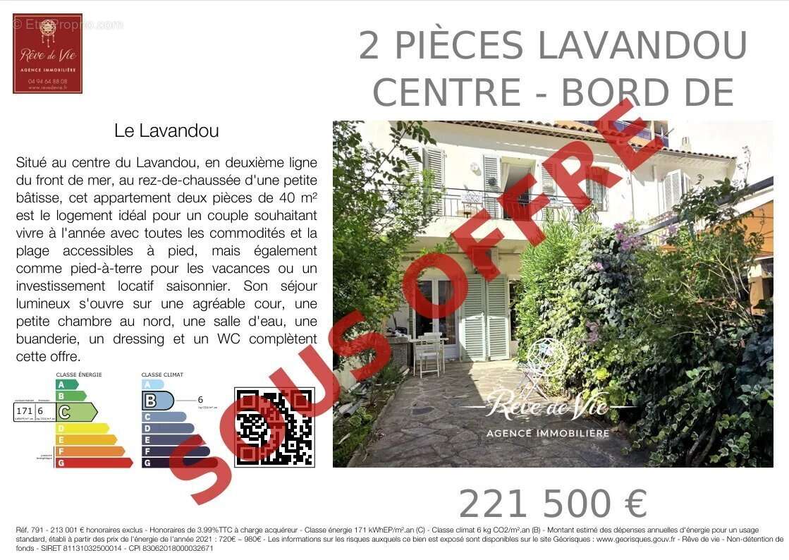 Appartement à LE LAVANDOU
