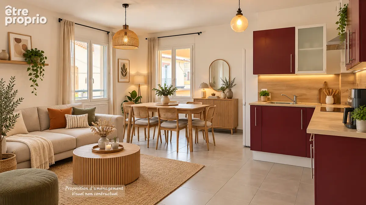 Appartement t2 lumineux avec stationnement privatif ? commerces à deux pas ! - photo 2