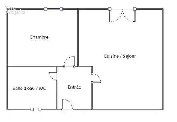 Appartement 2 pièces 33 m² à vendre à Lannion (22300) - photo 2