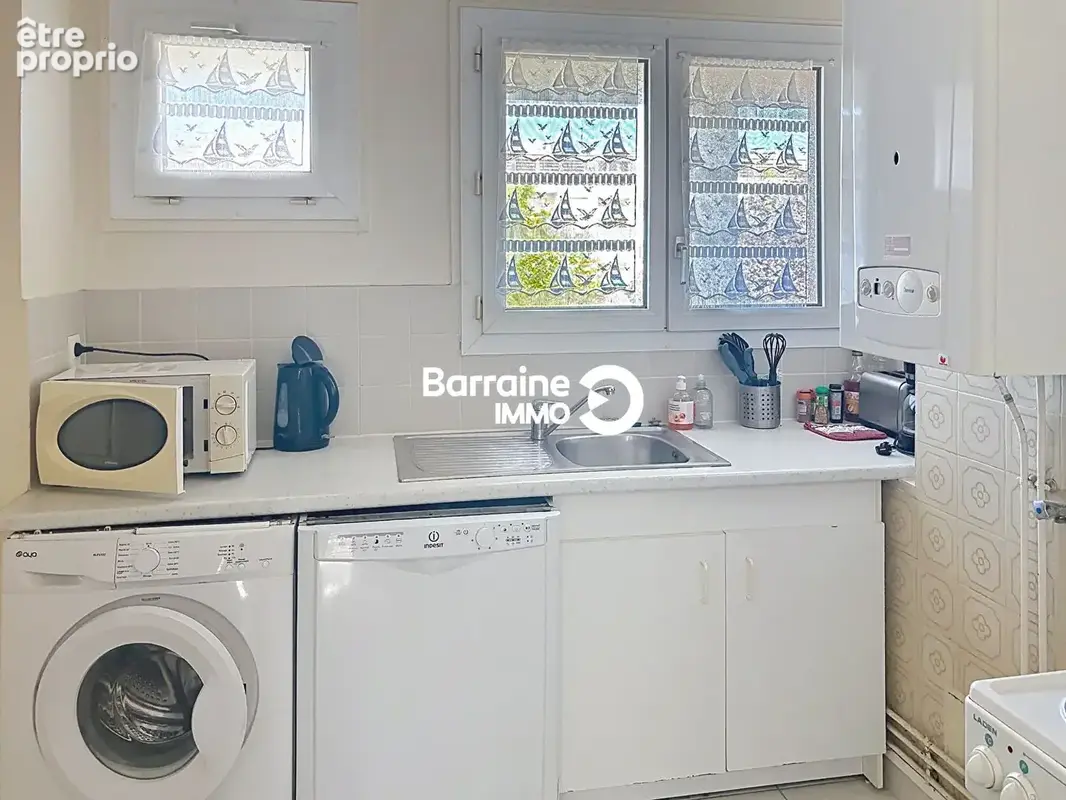 Lorient centre - appartement t2 avec balcon au dernier etage - photo 8