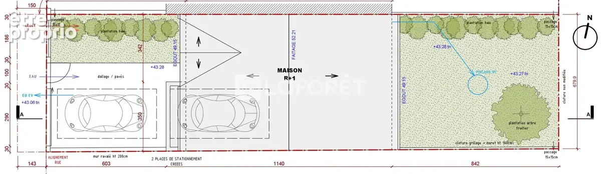 Champigny sur marne - le plant - terrain a batir  de 178 m² avec pc purge - photo 2