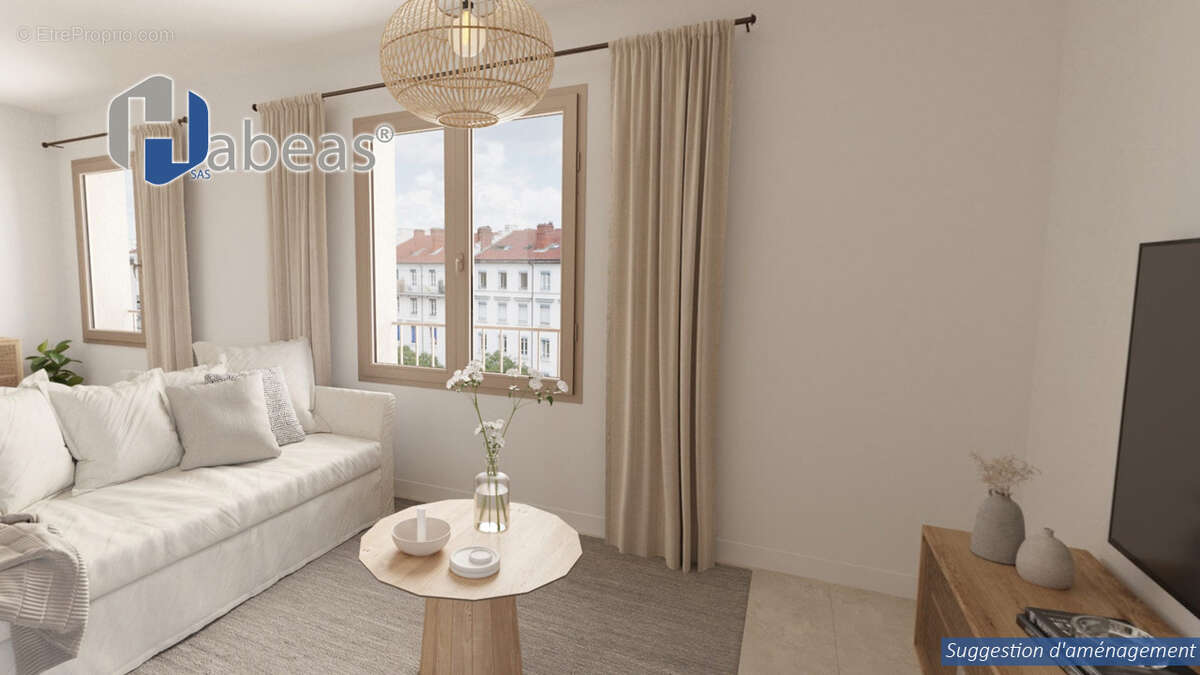 Appartement T1 de 31,64m² au 9em étage avec balcon de 5.46m² et cellier, Lyon 7 - photo 2