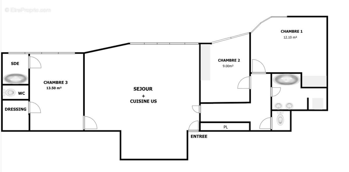 Appartement à ASNIERES-SUR-SEINE