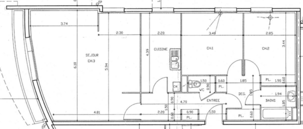 Appartement à ANGERS