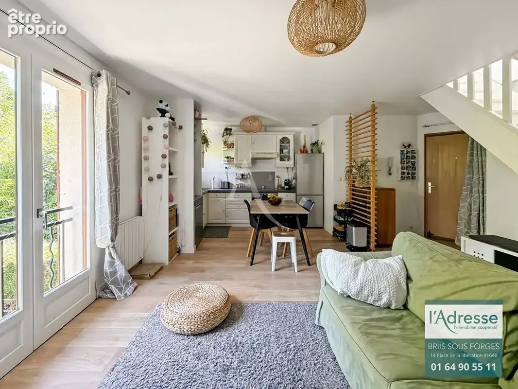 Appartement 3p en duplex 70m² au sol a forges les bains en parfait etat - photo 3