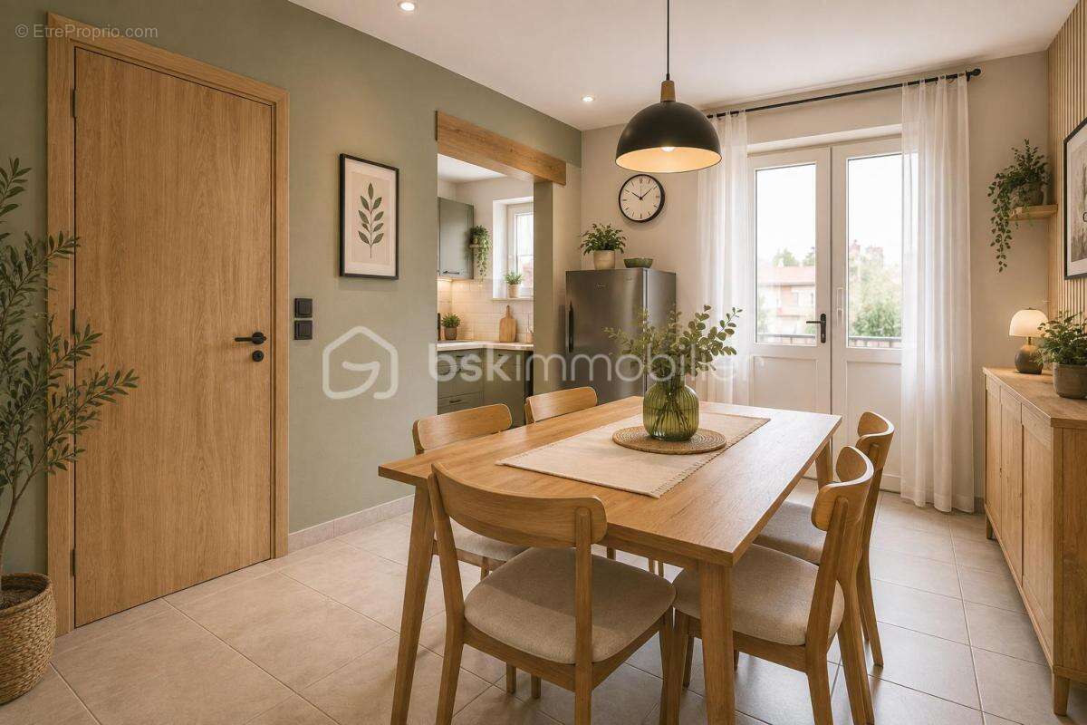 Maison de ville F5 de caractère – 113 m² – Sous-sol complet – Garage 2 voitures - photo 2