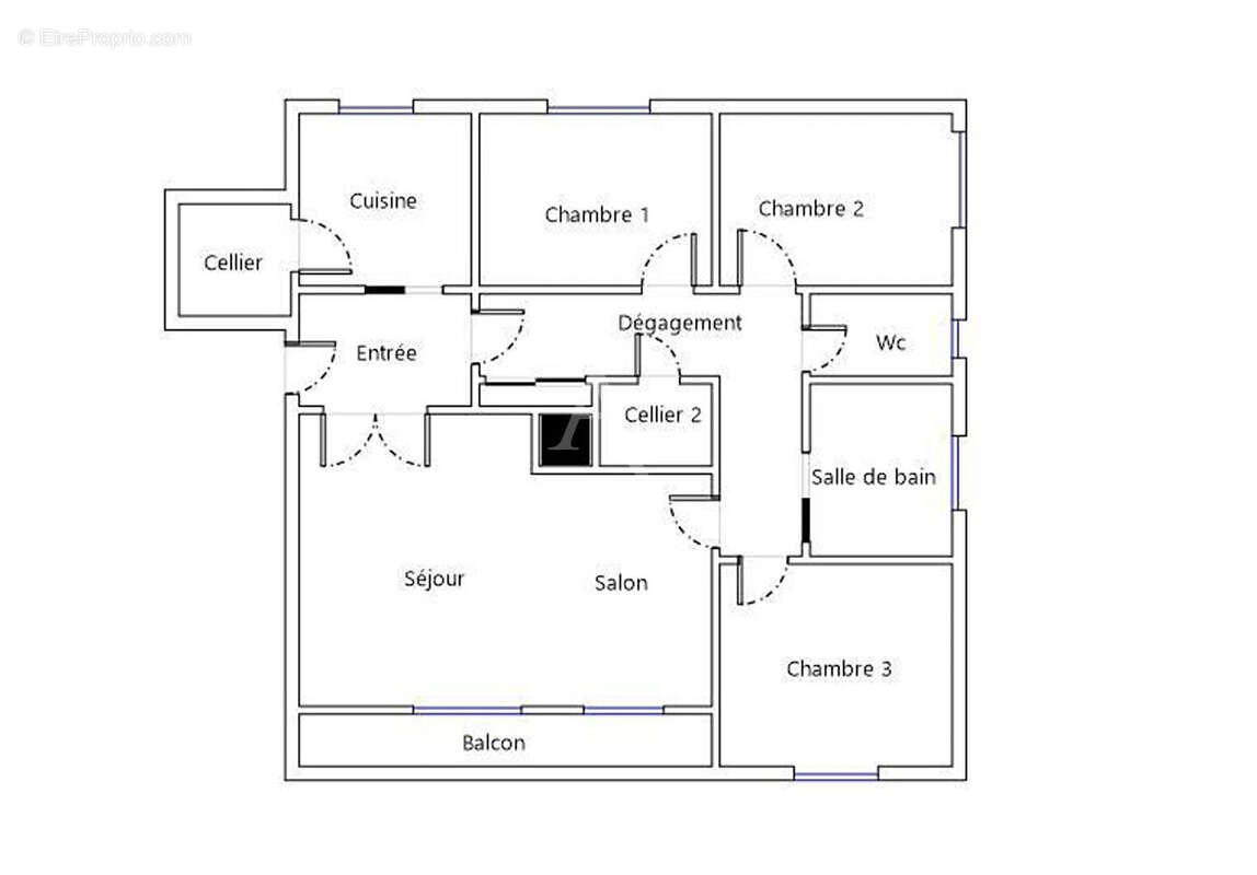 Appartement Montigny Les Metz F5 88.93 m2 - photo 11