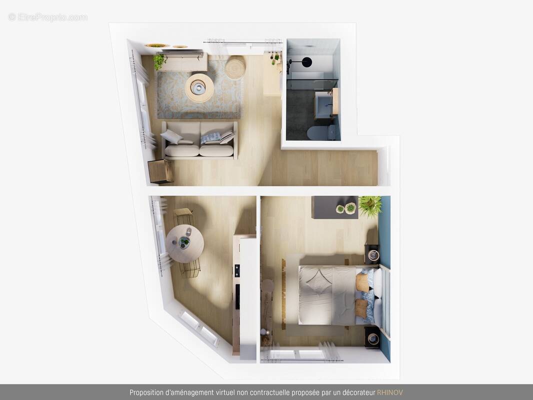 vue_du_dessus1 (1) - Appartement à CAYEUX-SUR-MER