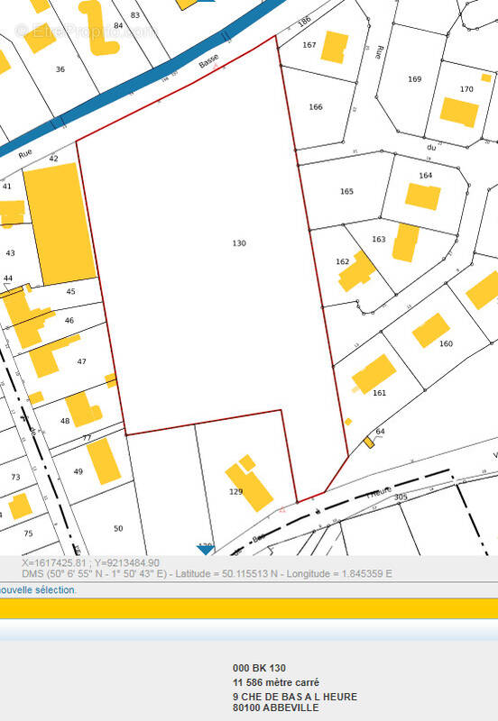 Terrain à ABBEVILLE