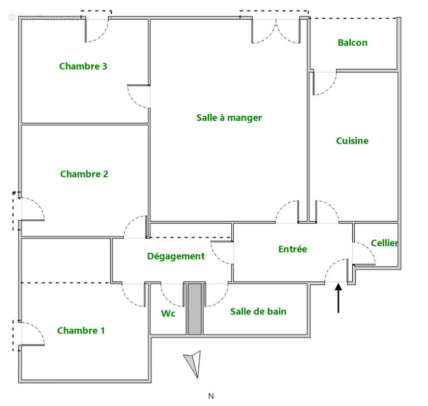 Appartement à AJACCIO