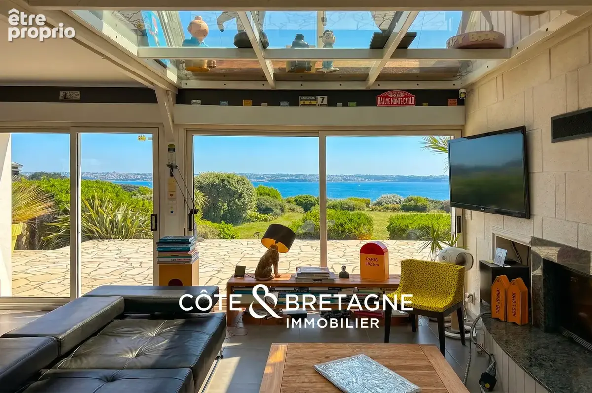Maison vue mer en bretagne sur la baie de saint-brieuc  réf : 202508 - photo 2