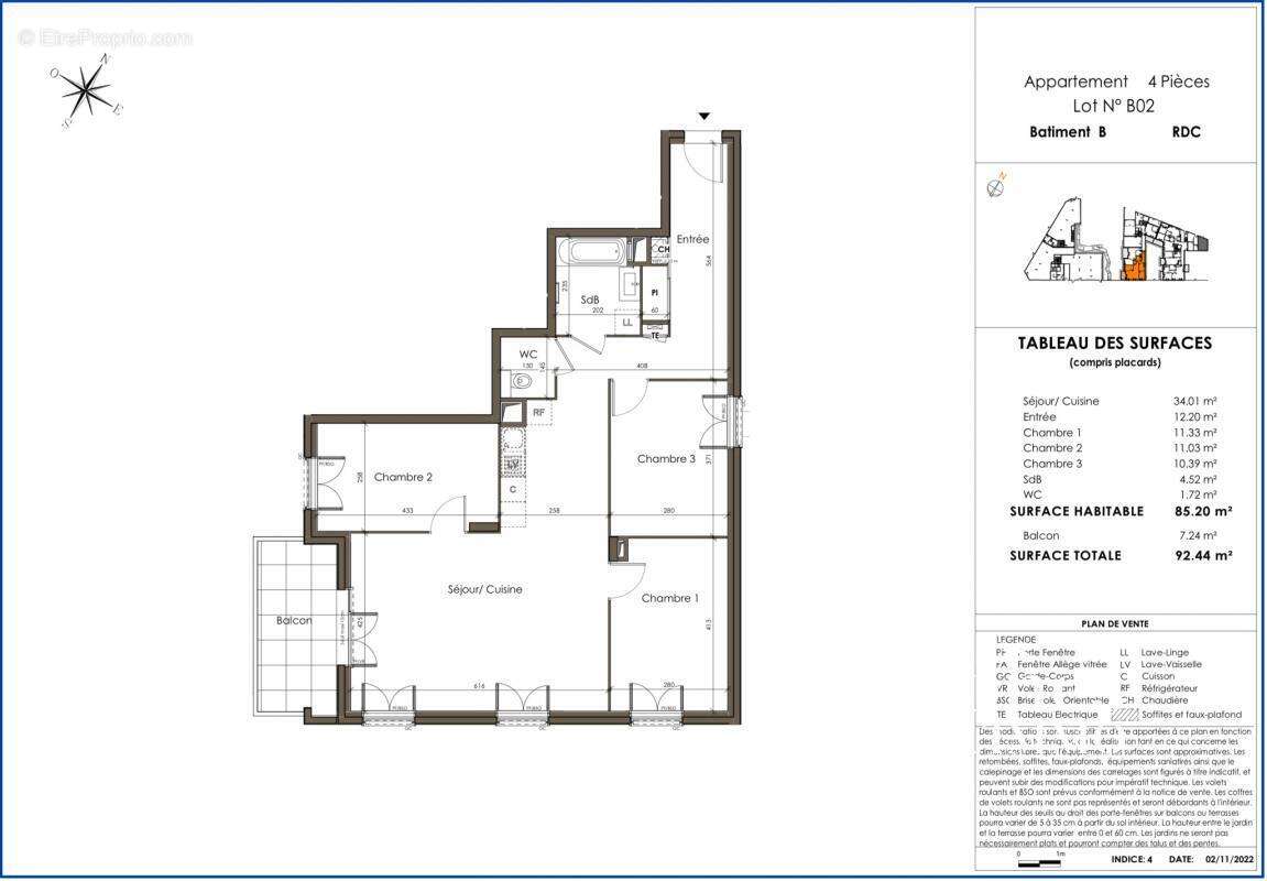 Appartement à LYON-9E