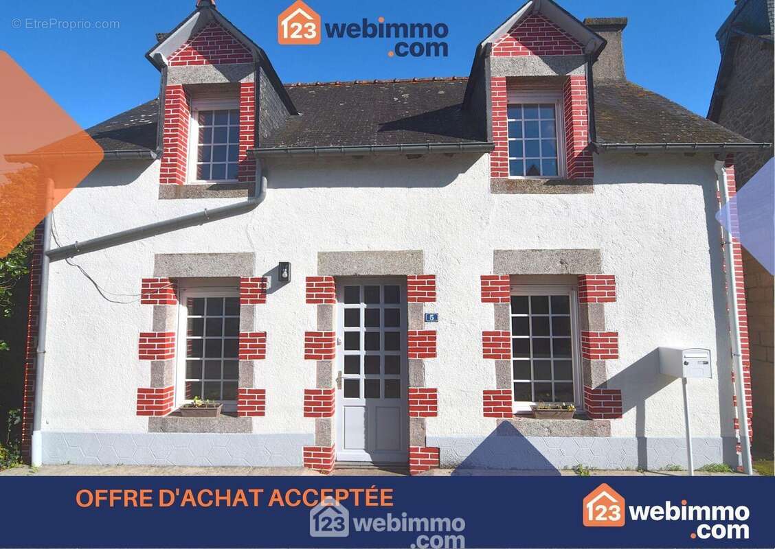 Maison à PLOUNEVEZ-QUINTIN