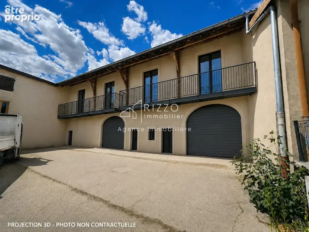Gex centre, maison de village jumelée, de 180m2 + 116m2 espace parking/cave - photo 2