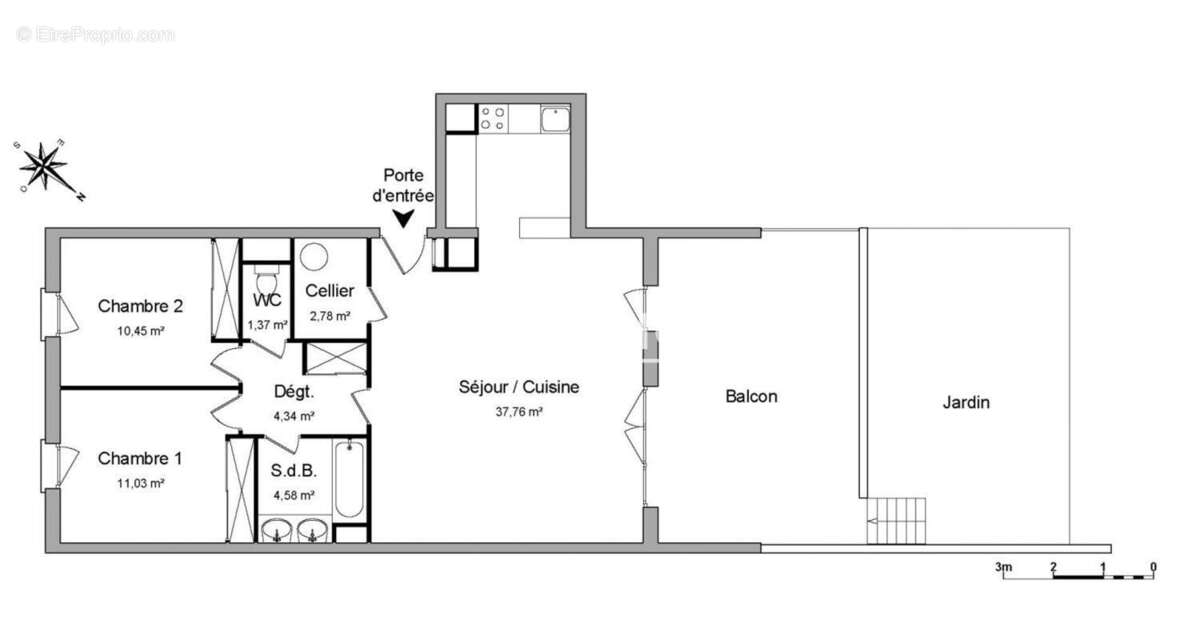 Appartement à NIMES