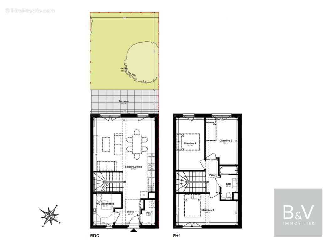 Maison à SAINT-LOUIS